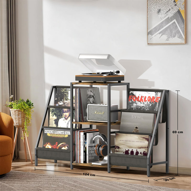 69cm H Media Shelves