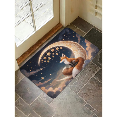 Tapis pour salle de bain Moon Fox