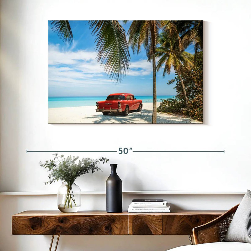 Voiture rétro Mehar Varadero Beach, H 26 po x l 39 po
