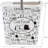 24 Lb. Polypropylene Food Storage Container