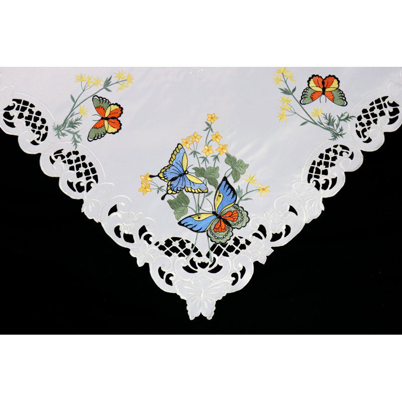 Mcdougald Floral Square Table Topper