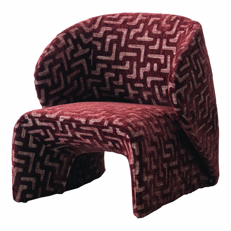 Fauteuil d'appoint Premier Cade, Deep Burgundy