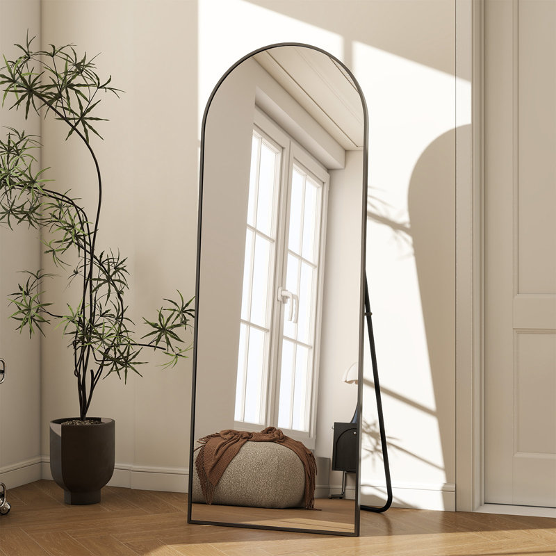 Miroir pleine grandeur incassable - Basics by Wayfair ™, Noir, 58 po x 18 po