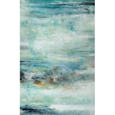Aqua Story Print by Derek Shaw