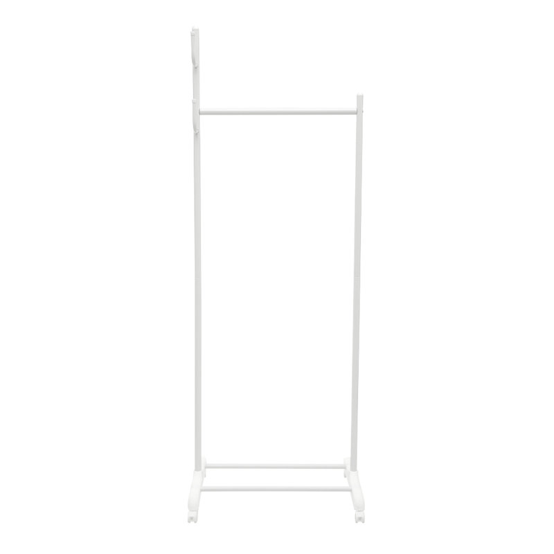 Charron 63cm Rolling Clothing Rack, White