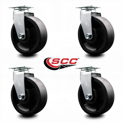 Nylon Caster with Ball Bearing