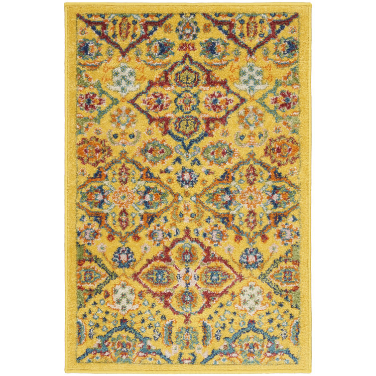 Weirton Floral Indoor Rug