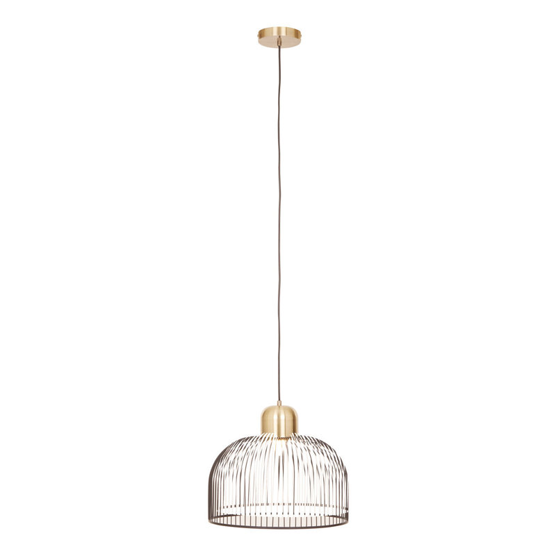 Brosnan 1 - Light Black Dome Pendant