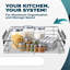 Adjustable Cabinet Shelving Rack