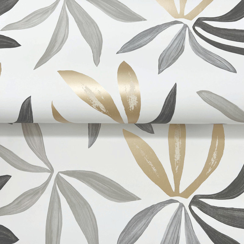 Papier peint Little Garden, Noir