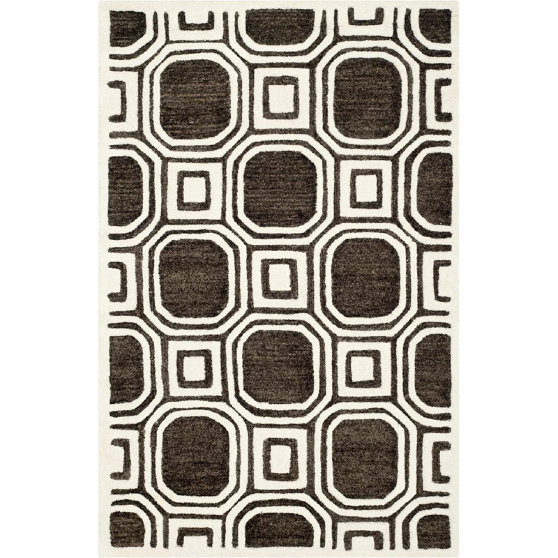 Tylane Hand Tufted Performance Abstract Rug, Rectangle 3' x 5'