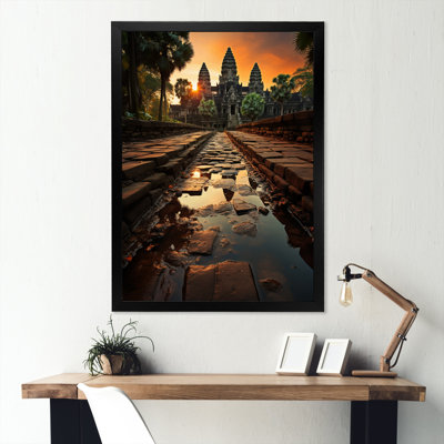 «Lettsome Asian Art Journey To Angkor I», reproduction sur toile