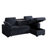 Multi - Functional Sectional Sofa Ensemble Featuring A Removable Cup Holder Tray, Storage - Integrated Chaise And Adjustable Backrests-1744954336