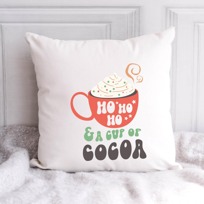 Coussin ChristmasCuteQuotes-11, 14 po x 14 po