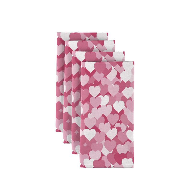 Polyester Geometric Square Napkin