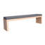 Mcallier Manufactured Wood Wood Outdoor Bench-105752162