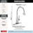 Lenta Touch2O Kitchen Faucet with Touchless Technology-109382281
