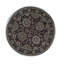 Wool Oriental Area Rug in Wine/Black-50103595