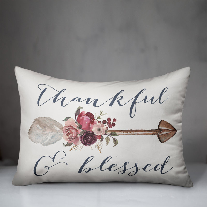  Housse de coussin Thankful & Blessed
