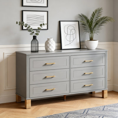 6-Drawer Double Dresser
