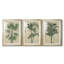 «Burlap Palm Silhouette I», impression encadrée sur mesure de qualité supérieure - 3 pièces-1369567217-1369567229