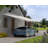 Palram - Canopia Feria 13' W x 20' D  Galvanized Steel Polycarbonate Carport Canopy White/Diffused Clear