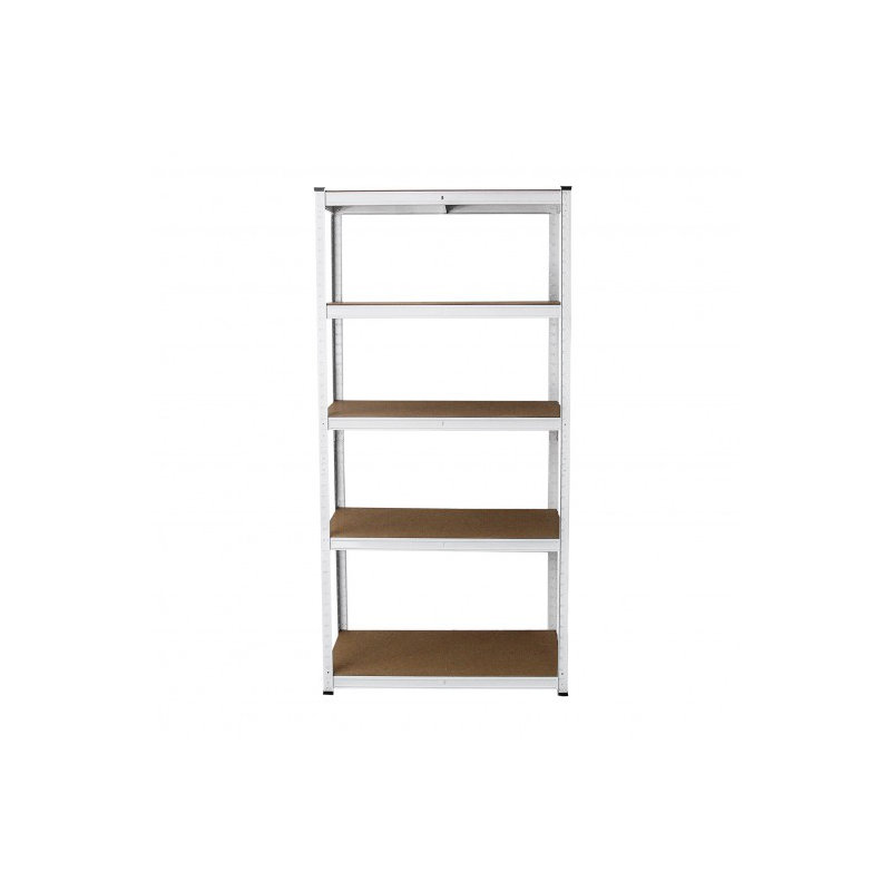 Height -Adjustable Shelving Unit, 180cm H x 90cm W x 40cm D, White