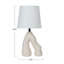 Ceramic Table Lamp with Volcano Finish