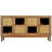 Aroma Retro 4-Door Sideboard With Large Storage Space And Rattan Doors-241505883