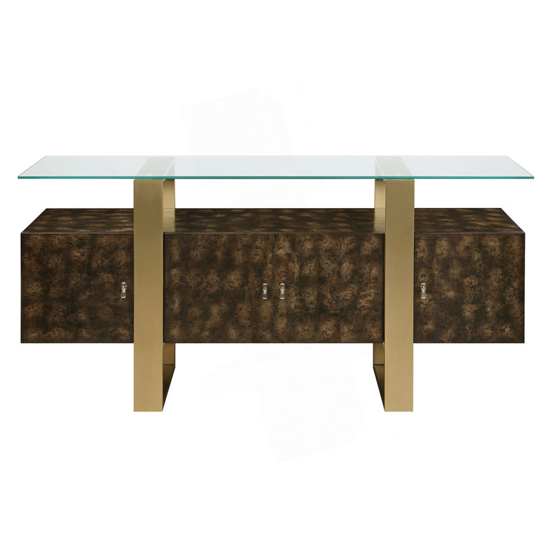 Console avec tiroirs