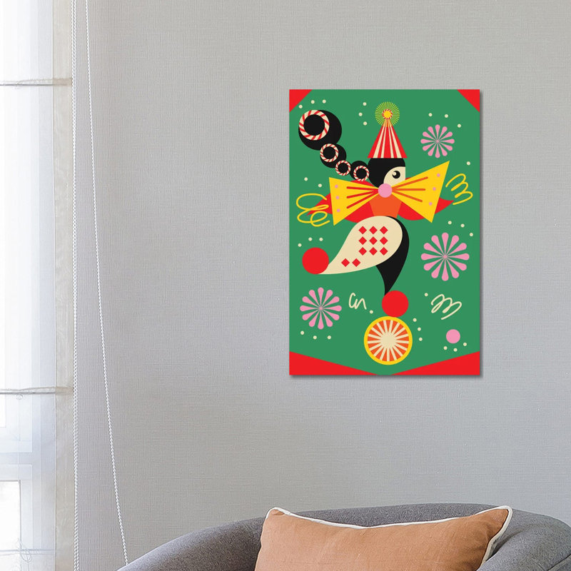 «Circus Girl», reproduction d'art sur toile tendue, Toile tendue, Ne s’applique pas, H 26 po x l 18 po