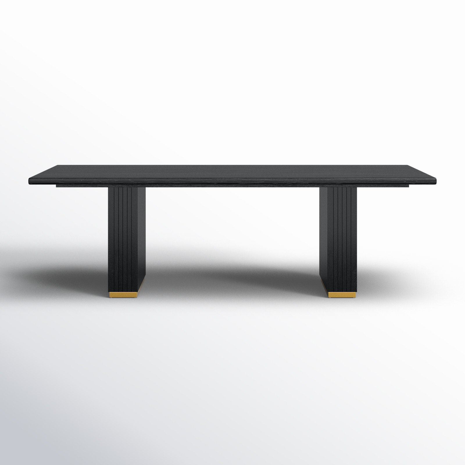 Scribe Dining Table, Black