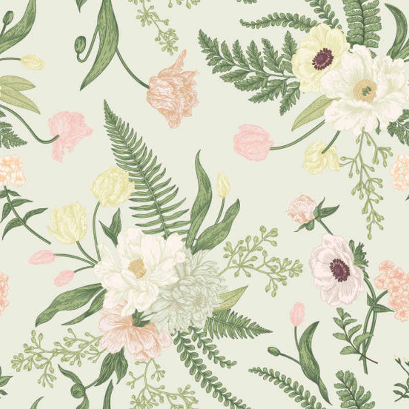 Midsomer Matte Wall Mural, 624cm W x 219cm L