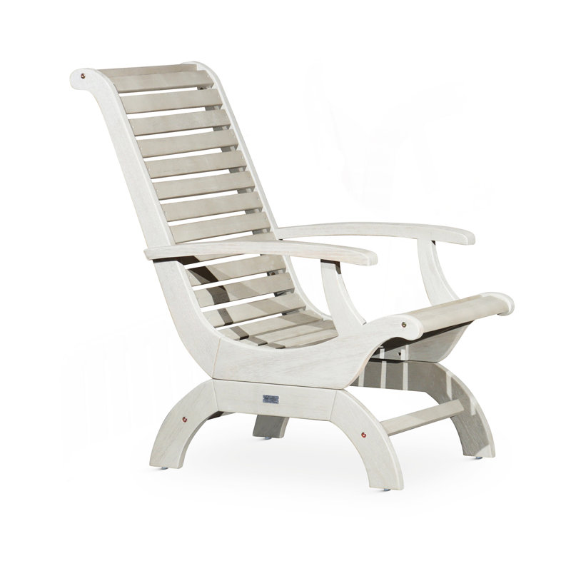 Chaise en bois d'eucalyptus
