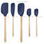 Flex-Core Wood Handled Spatula 5 Piece Set For Meal-1992099762