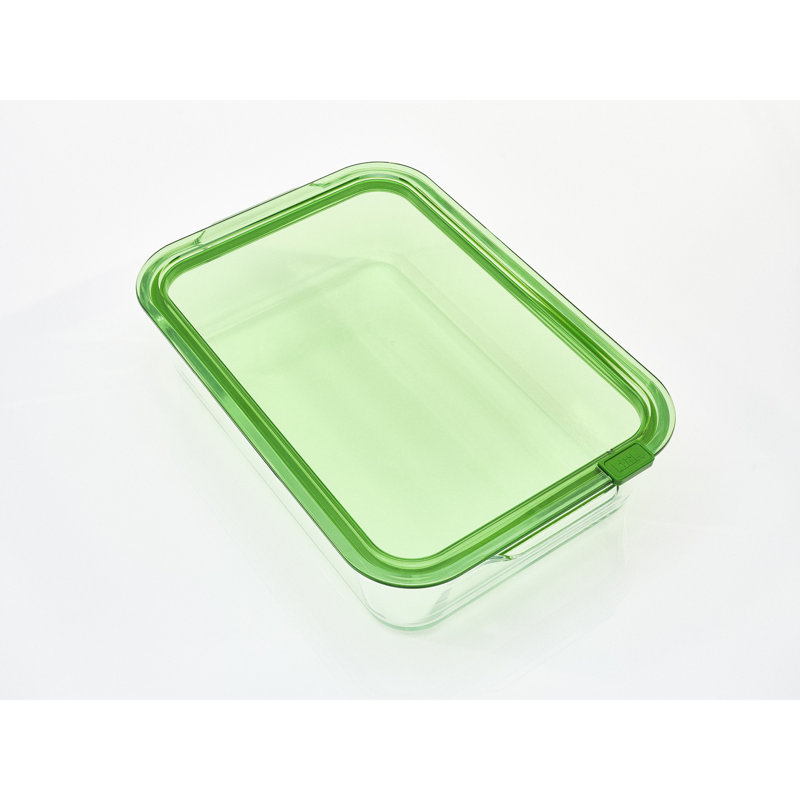 Contenant alimentaire en verre Stack XL, 3830 ml, Vert