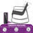 Chante 2-Person Rocking Outdoor Seating Set-2043396396