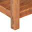 Farthing 86cm Solid Wood Console Table