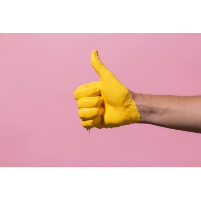 Hand Sign - Wrapped Canvas Print