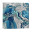 Stone With Blue And Aqua by Danielle Carson - Print on Canvas-2120880117-2045813201