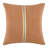 Rowland Striped Cotton Blend Throw Pillow