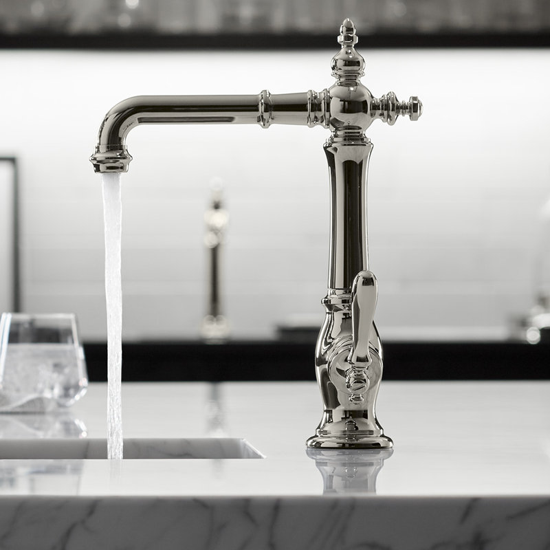 Artifacts® Bar Faucet, Vibrant Brushed Moderne Brass