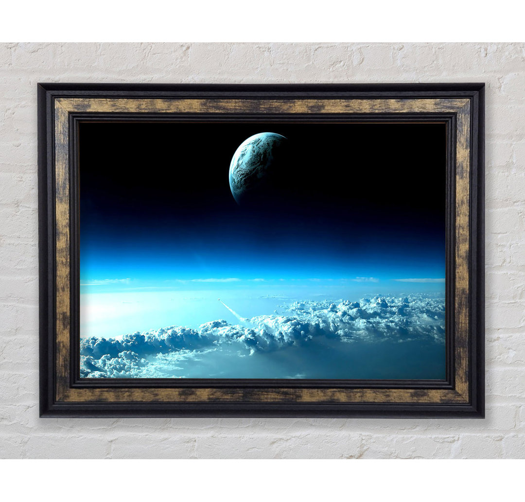 Beautiful Space View - Einzelner Bilderrahmen Kunstdrucke