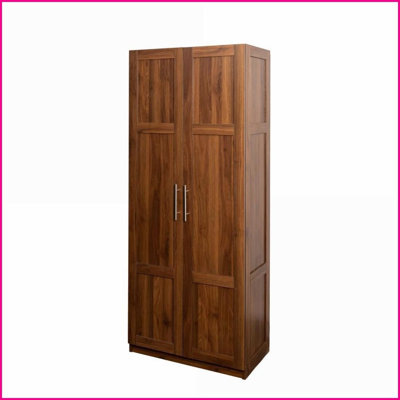 Pantry Cabinets with 2 Doors 3 Shelves, Freestanding Kitchen Storage | Particle Board+MDF by Ivy Bronx