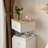 16.5"W X 16.5"D X 26"H Modern Lift-Top Vanity With Smart Mirror & 6-Compartment Drawers