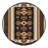 Washable Cowhide Pattern Southwestern Area Rug-1368131311