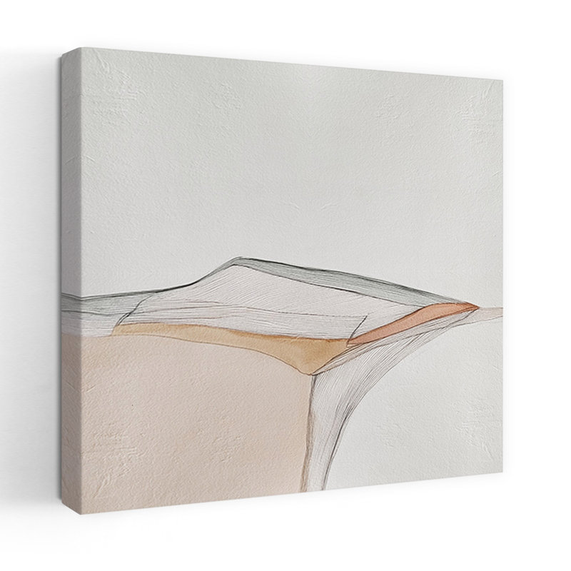 Art contemporain abstrait contemporain, H 18 po x l 18 po