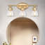 Éclairage pour meuble-lavabo Koos Gold