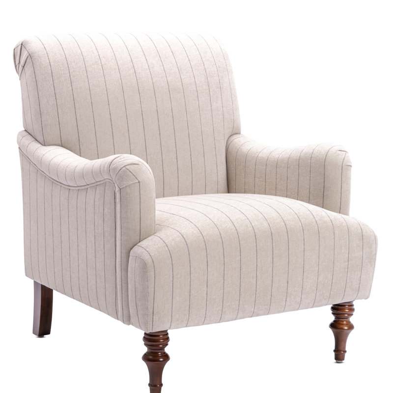 Chaise avec accoudoirs Stripe