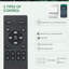 41" 5-blade Flush Mount Indoor Ceiling Fan With Light And Remote/app Control-1198048539